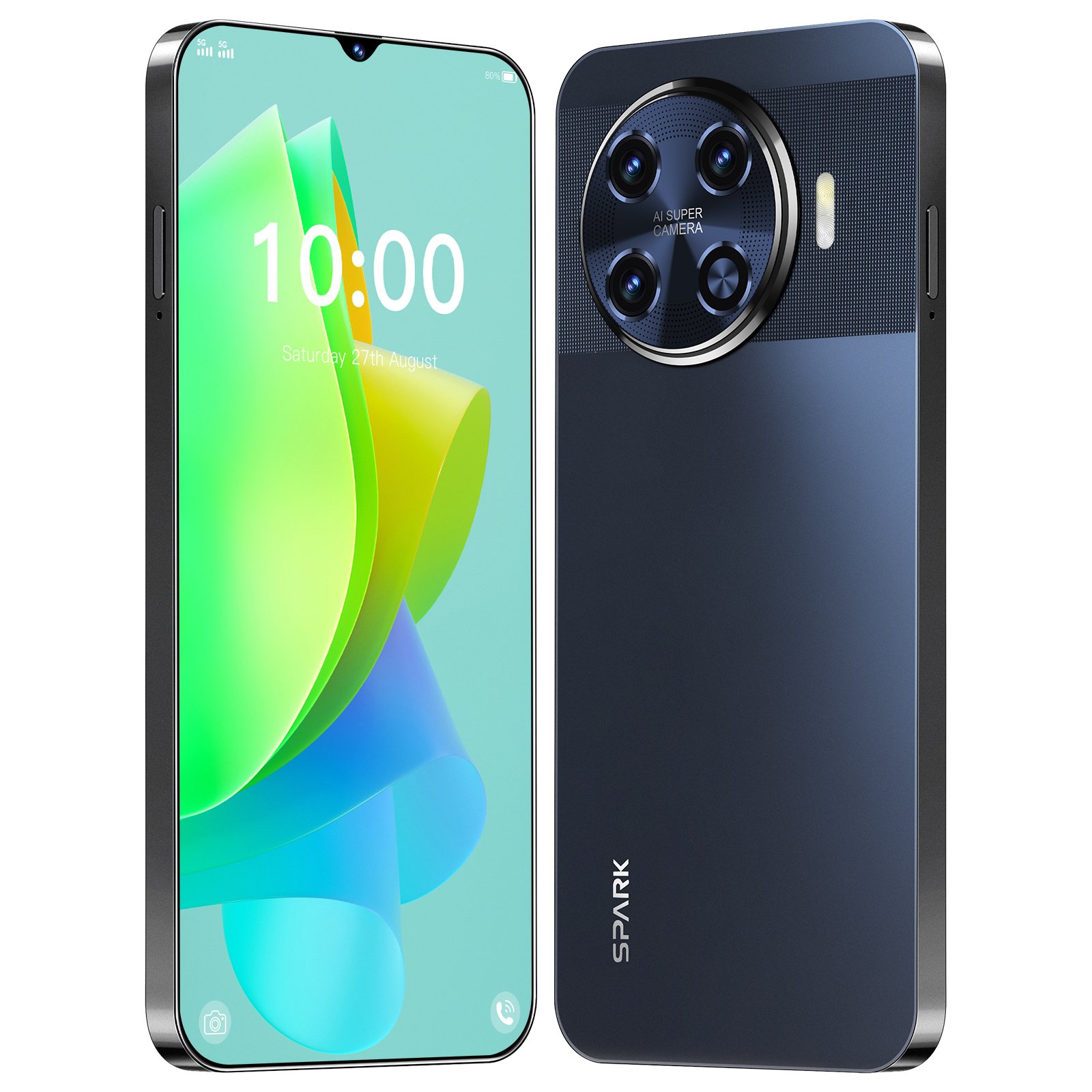 Hot selling original New spark20 pro unlocked cell phone Type-C 6.8 inch big screen 12GB+1TB android gaming 5G mobile phones